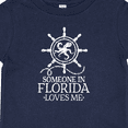 thumbnail image 4 of Inktastic Someone in Florida Loves Me Boys or Girls Baby T-Shirt, 4 of 5