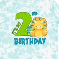 thumbnail image 4 of Inktastic Its My 2nd Birthday with Dinosaur Boys or Girls Toddler T-Shirt, 4 of 5