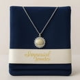 thumbnail image 3 of Collar De Sol Con Rayos De Zirconia Para Mujer De Plata 925 Plateado, 3 of 5