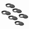 6Pcs 3in Quiche Pan Food Grade Prevents Sticking Carbon Steel Tart Pan