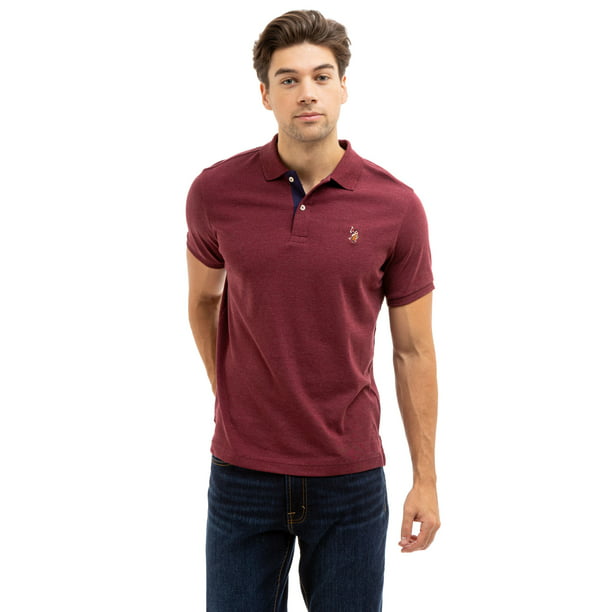 U.S. Polo Assn. Men's Interlock Polo Shirt - Walmart.com