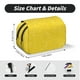 thumbnail image 5 of Disketp Yellow Glitter Estuche de Lápices de Doble Capa con Tapa Abatible y Cremallera, Organizador Escolar para Adolescentes y Adultos, 5 of 7
