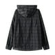 thumbnail image 2 of Blusa de manga larga con capucha para hombre, informal, con capucha, cordón ajustable, transpirable, de poliéster, 2 of 2