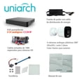 thumbnail image 2 of Kit Vigilancia UNIARCH 4 Camaras Bala Color DE noche Grabador DVR 4 Canales HD, 2 of 5