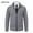 Gray(New), variant on PNTUTB Men's Fashion Solid Color Long Sleeve Stand-Up Collar Zipper Casual Jacket with Pocket