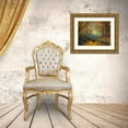 thumbnail image 3 of Grimshaw, John Atkinson 14x12 Gold Ornate Wood Framed with Double Matting Museum Art Print Titled - On the River Greta England, 3 of 4