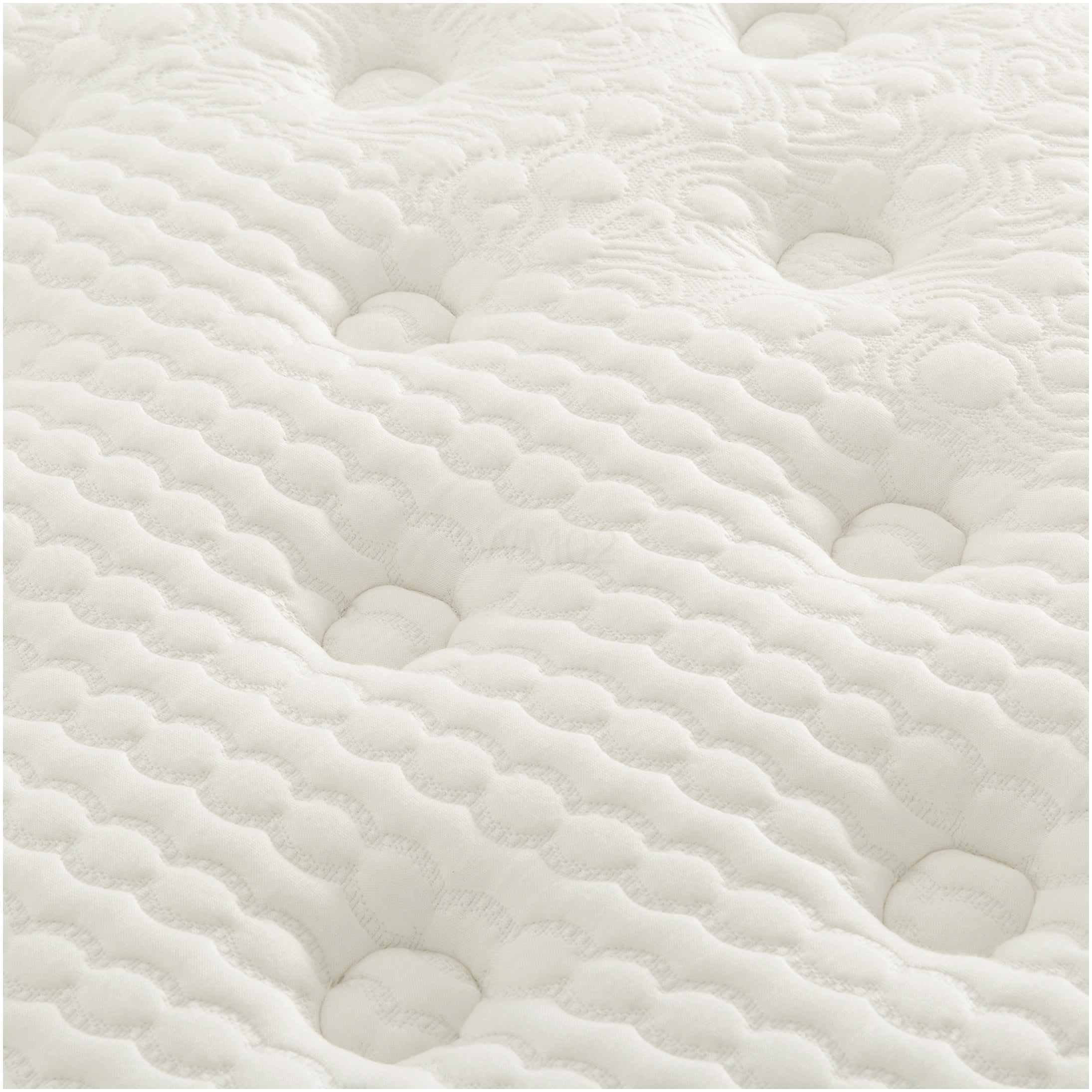 16" King Hybrid Mattress with Euro Pillow Top, Cooling Gel Memory Foam and Pocket Coils for Motion Isolation, Pressure Relief, CertiPUR-US Certified