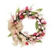 thumbnail image 2 of Corona de San Valentín iluminada de 17,72" para la puerta principal - Corona artificial rosa de Navidad con decoraciones para decoración interior y exterior, 2 of 8
