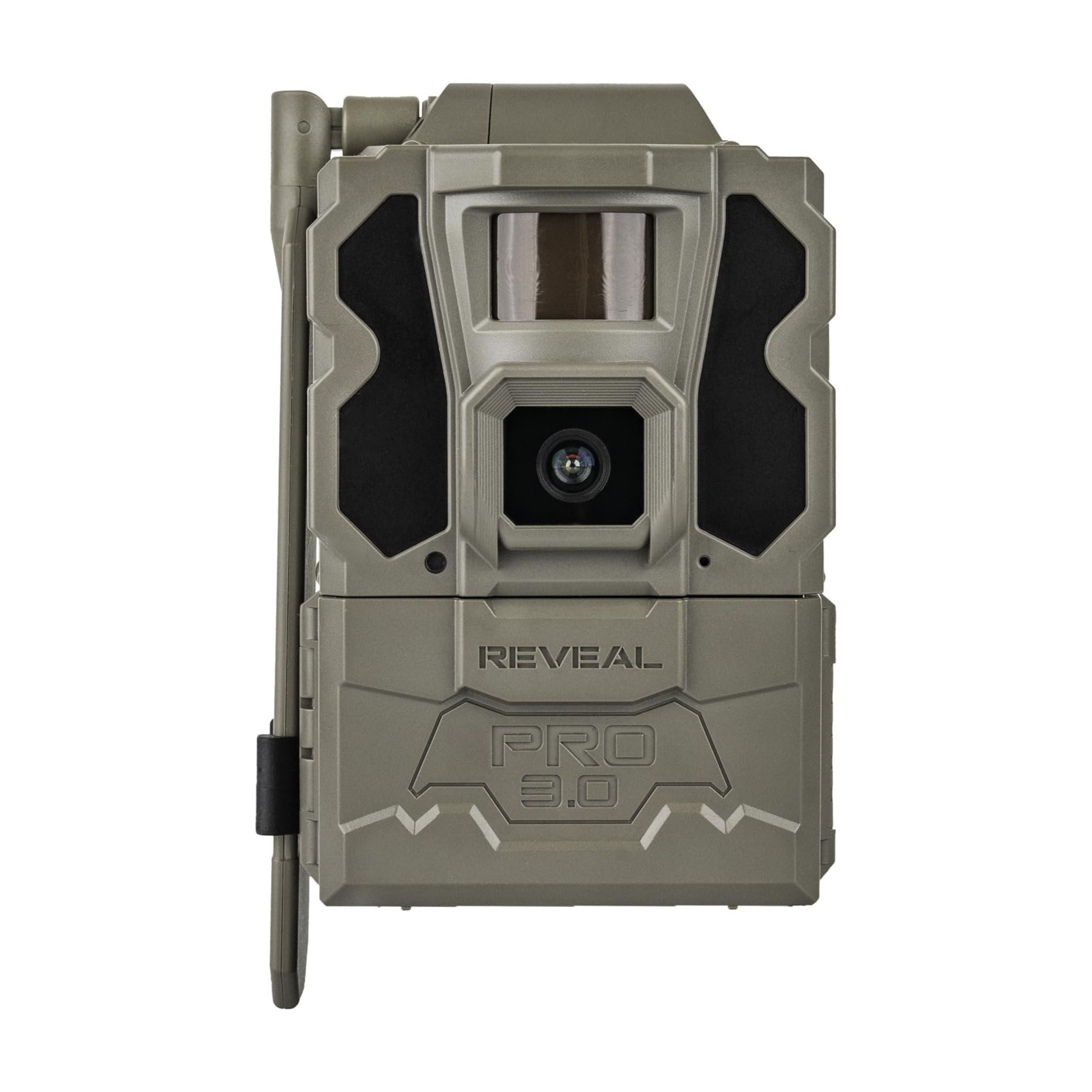 TACTACAM Reveal Pro 3.0 Cellular Trail Camera - Multi-Cellular Network, GPS, 2" LCD, No-Glow IR, Wi-Fi Enabled, HD Photos & 1080p Videos, Long Battery Life, Fast Trigger + Steel Reinforced Straps- 2PK