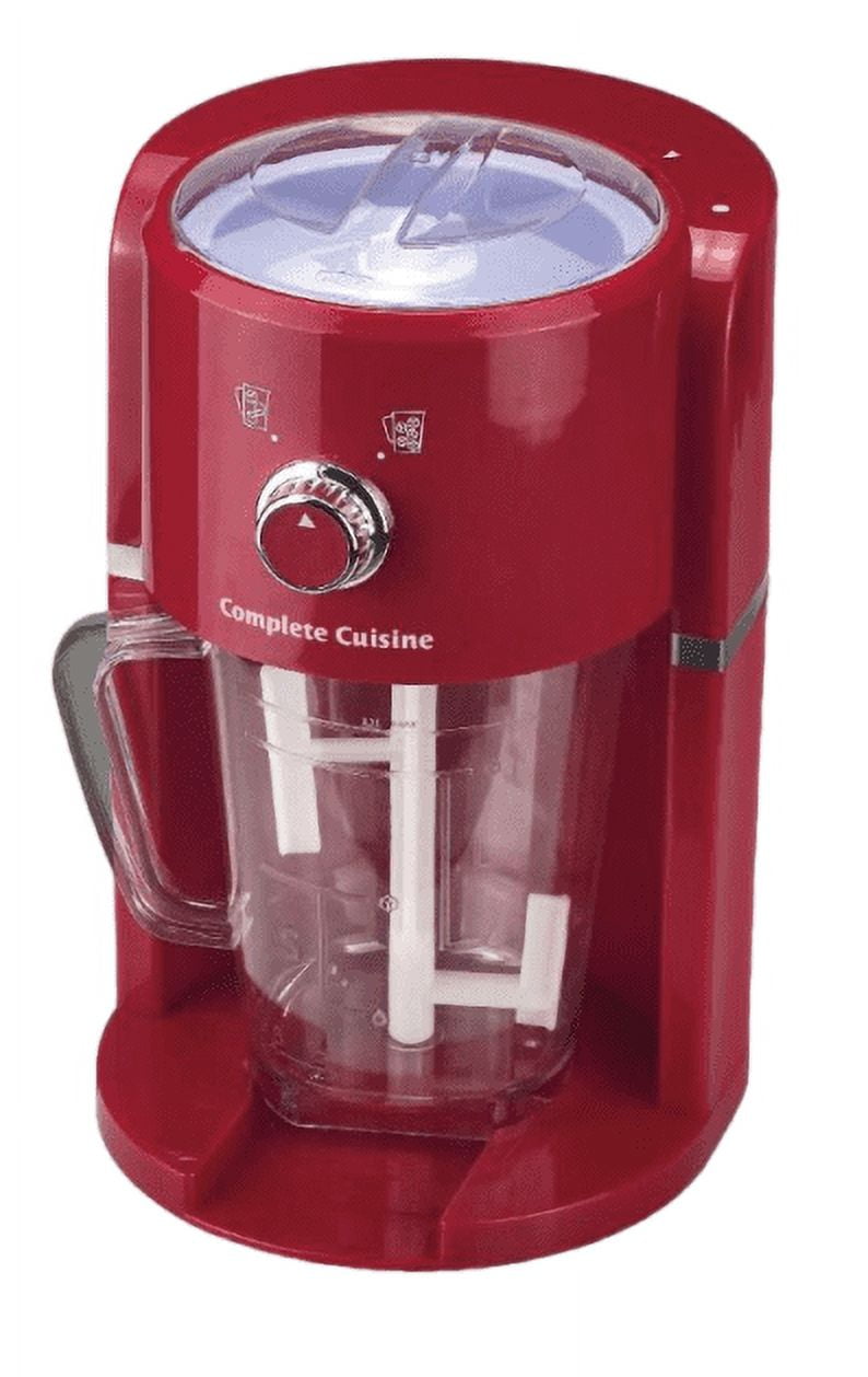 Complete Cuisine Frozen Drink Maker and Margarita Machine with 35-Ounce Pitcher, Red
