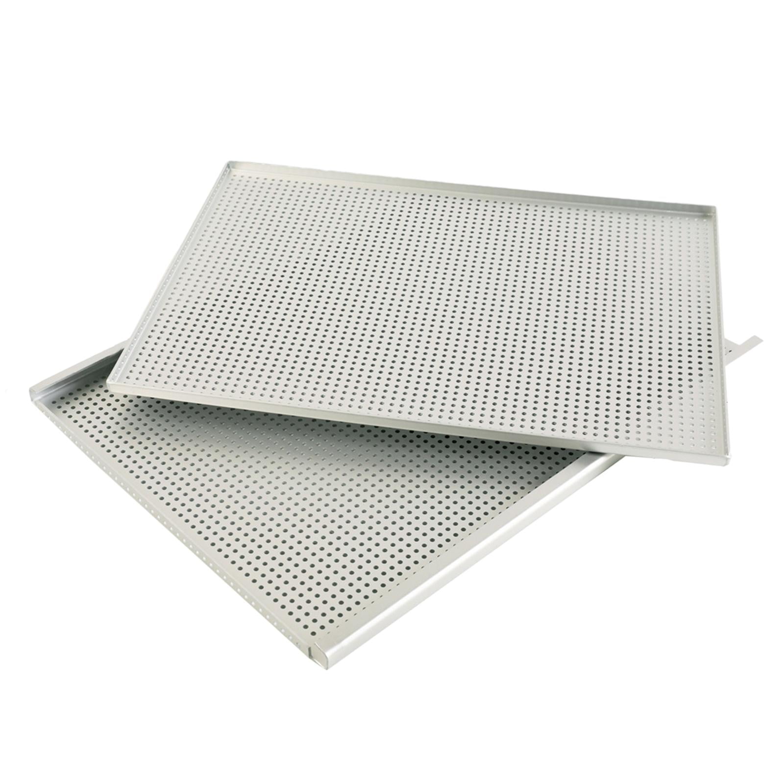 TISHITA 2x Oven Baking Sheet Puff Pastry Baking Tray Easy Clean Sturdy Cake Pan Baking Tool Millefeuille Baking Pan Baking Pan for Bread
