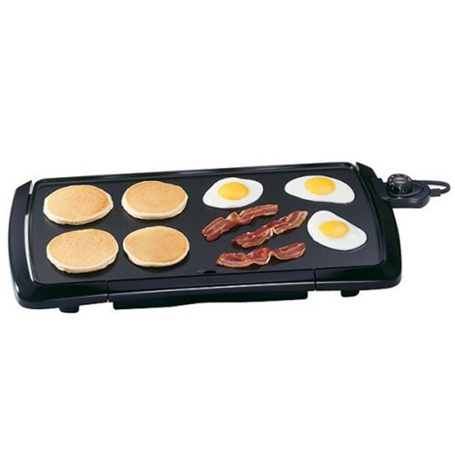 20" Electric Cool Touch Griddle - Black