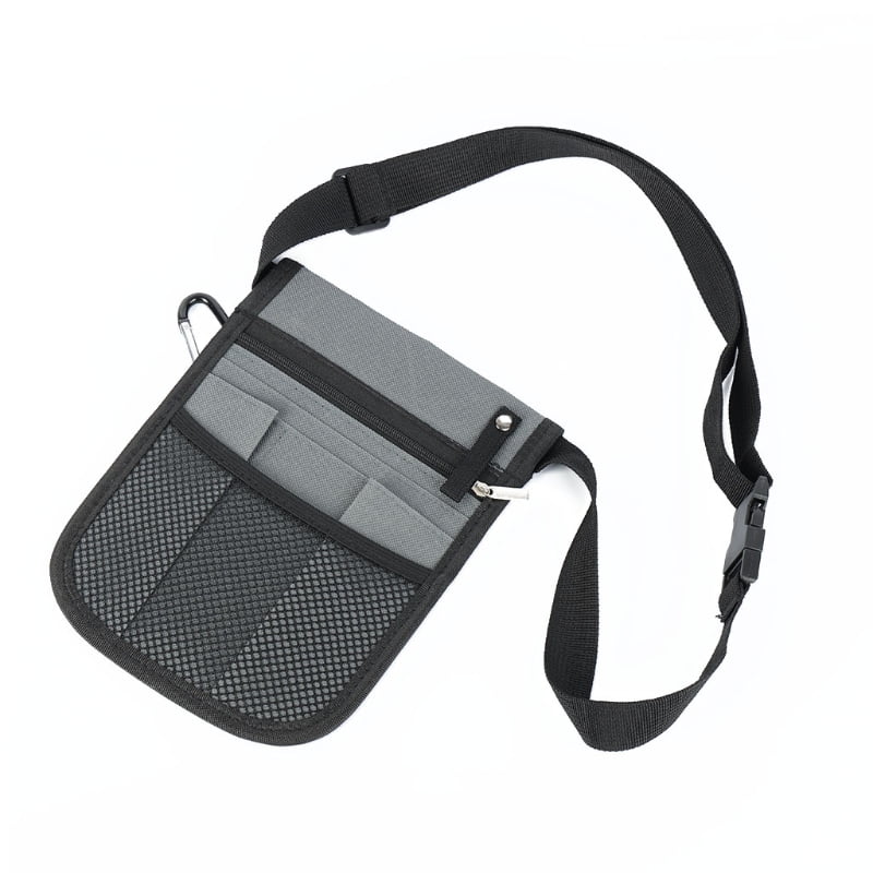 Waist Bag Nurse Pouch Case For Portable Tool Quick Pick 8-Pockets Organizer Belt