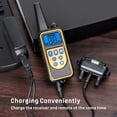 thumbnail image 2 of Dog Training Collar for Small Medium Large Dogs, Remote Dog Shock Collar, IP67 Waterproof, LCD Display, Electric Shock Collars with Beep/Vibration/Shock/Light Mode, 2 of 8