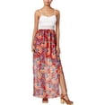 thumbnail image 1 of Vestido Maxi Floral BCX con escote corazón para Mujer multicolor, 1 of 1