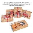 thumbnail image 3 of Billuyoard 6 Unids / set Cajas de Regalo de Navidad Ventana Fiesta Copo de nieve Árbol Decoraciones Rectangulares Dulces Envases Reutilizables Kits de decoración para fiestas, 3 of 6