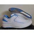 thumbnail image 1 of Ni - ke Ni - ke Air Jordan 2 Retro Low Unc White-University Blue Sz 18 [DV9956-104], 1 of 5