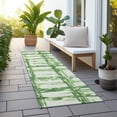 thumbnail image 6 of Addison Rugs Chantille Indoor/Outdoor Transitional Stripes Green Washable Runner Rug, 2'3" x 7'6", 6 of 6