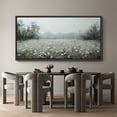 thumbnail image 6 of Large Framed Canvas Print Abstract Modern Wall Art Decorative Ready to Hang Painting for Living room Bedroom - 60"x30" Black Frame, 6 of 9