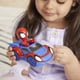 thumbnail image 3 of Toy Spidey Web Crawler con figura de acción y vehículo de Spidey de 10 cm, 3 of 7