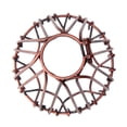 thumbnail image 4 of Pantalla De Jaula Vintage, Jaula De Pájaros De Metal Retro Industrial, Protector De Bombilla Edison, Diseño Abierto Y Cerrado, Portalámparas De Hierro Forjado Diy Speravity HA026138-02, 4 of 5
