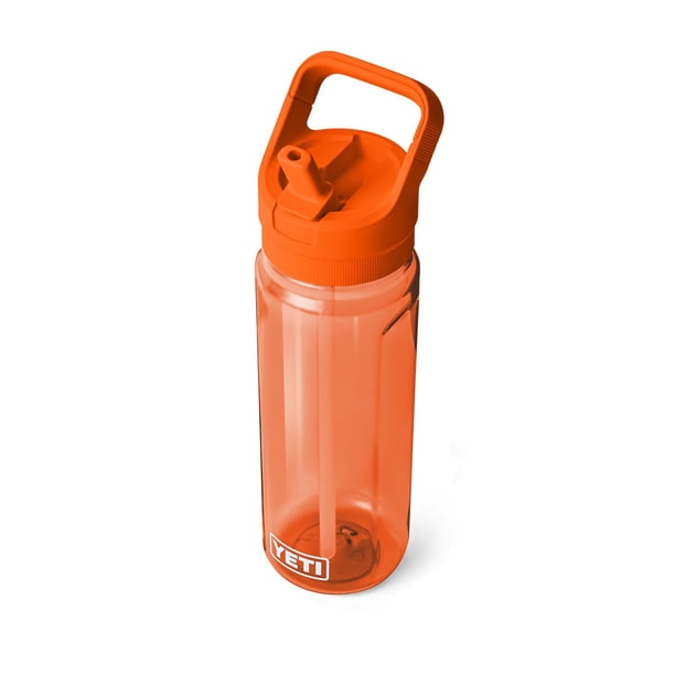 Botella de agua Yeti Yonder de 750 ml con tapa de pajita King Crab