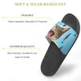 thumbnail image 3 of GZHJMY Stylish Slides for Women Men, Cat and Fish Collage Soft Flexible Slip-on Sandals Slippers, 3 of 7