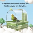 thumbnail image 3 of Automatic Bird Fountain Bird Shower Recirculating Fountain for Small Pet Birds, 3 of 14