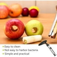 thumbnail image 3 of Apple Corer, Premium Apple Corer Remover, Stainless Steel Apple or Pear Core Remover Tool for Home & Kitchen with Sharp Serrated Blade, 3 of 8