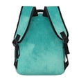 thumbnail image 4 of Disketp Teal Turquoise1 Mochila Estampada para Hombre y Mujer – Mochila Ligera Clásica con Múltiples Bolsillos para Universidad, Trabajo y Viajes-One Size, 4 of 5