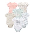 thumbnail image 3 of Ropa para niñas bebés, 3 a 6 piezas/lote, novedad, mono de algodón de manga corta para niñas de 0 a 12 meses, ropa para niños recién nacidos, 3 of 5