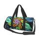thumbnail image 1 of Fotbe Hippie Style Bolsa Deportiva de Lona Plegable con Estampado, Bolsa de Gimnasio con Bolsillo Seco/Húmedo, Bolsa de Viaje Ultraligera de Gran Capacidad, 1 of 6