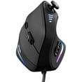 thumbnail image 1 of Mouse TRELC Gamer Diseño Ergonómico 10000 DPI RGB - Negro, 1 of 2