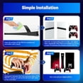 thumbnail image 5 of AARONMEI PS5 Pro Console Skin Stickers Protective Color Cartoon Films Edition, 5 of 5