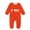 Orange, variant on XYIJANI Baby Onsies Infant/Toddler Romper Long Sleeved Round Neck Letter Printing Thanksgiving Romper Thanksgiving Party 18 Months Boy Clothes Boys 18-24 Month Clothes (White,6M)