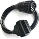 thumbnail image 1 of Pin OBD Adaptaeru de 10 pines, Adaptador OBD2 de 10 pines y 10 pines para motocicletas - para interfaz K-line y DCAN [Clase de eficiencia energética A+++], 1 of 5