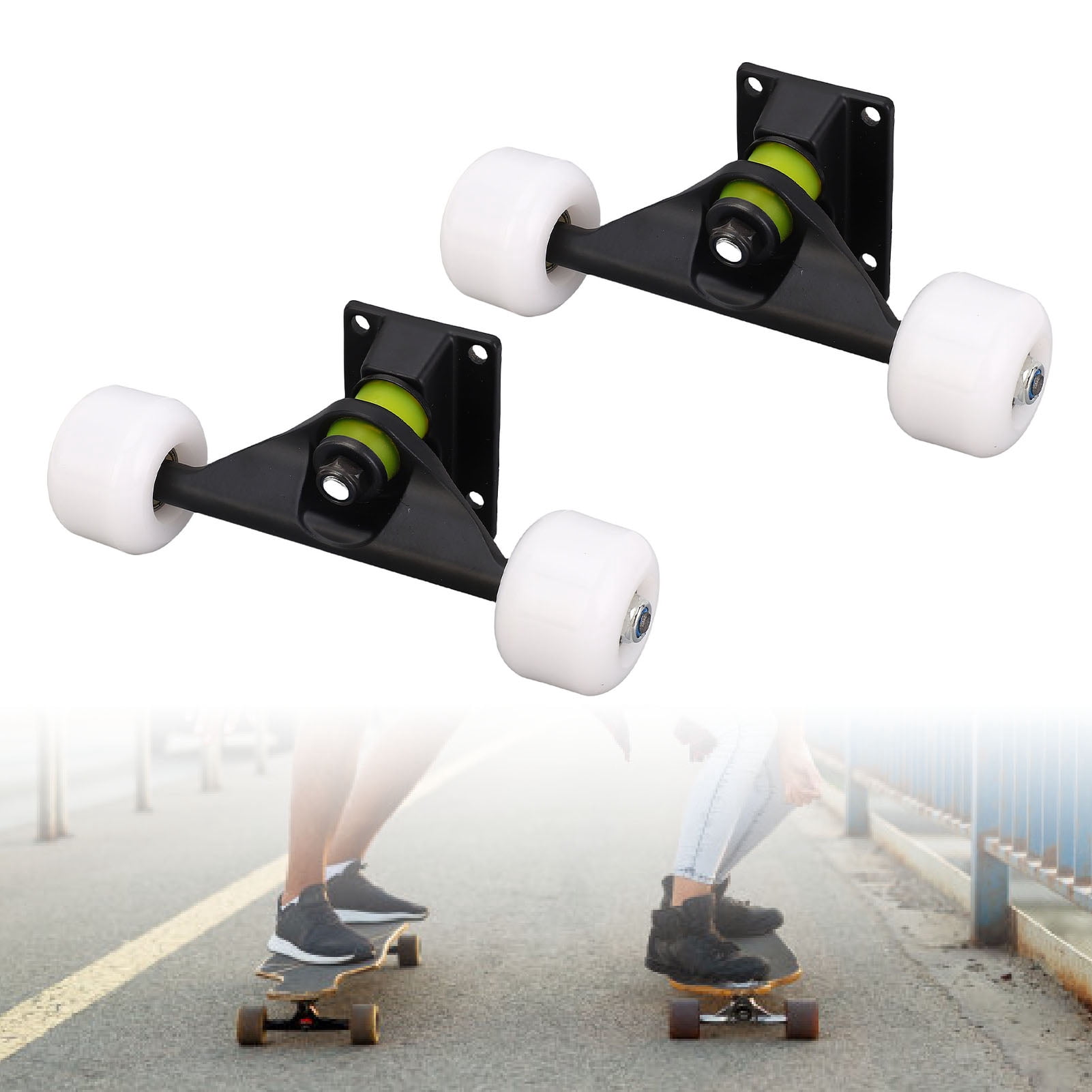 PATIKIL Lot de 4 roues de longboard 70 mm 78A avec roulements ABEC-9 noirs, roues souples pour skateboards, skateboards, roues en polyuréthane, jaune PATIKIL Lot de 4 roues de longboard 70 mm 78A avec roulements ABEC-9 noirs, roues souples pour skateboards, skateboards, roues en polyuréthane, jaune