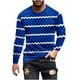 thumbnail image 1 of Blusas y camisas de manga larga con cuello redondo para hombre, blusa informal de moda con estampado de cuello redondo y manga larga, blusa estampada para hombre, blusa de poliéster, 1 of 4