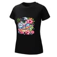 thumbnail image 6 of Girls Trip 2026 Women’s Cotton Short Sleeve T-Shirt HD Graphic Print Casual Crew Neck Tee XL, 6 of 6