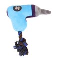 thumbnail image 2 of Peluche para perros Yinane Juguete chirriante para Masticar adecuado para perros medianos Azul 20x20cm, 2 of 8