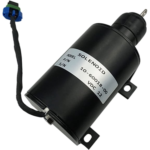 Seapple New Fuel Speed Stop Solenoid 10-60018-00 10-66810-00 Compatible with Carrier Transicold Supra Reefer 12V,Thermo King 44-2823