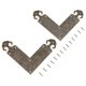 thumbnail image 2 of Golden Brass Corner Protectors for Furniture with Retro Style 2Pcs, 2 of 3