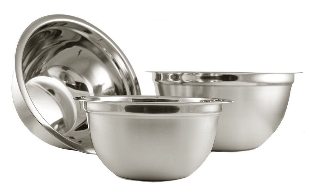 stainless steel mixing bowls