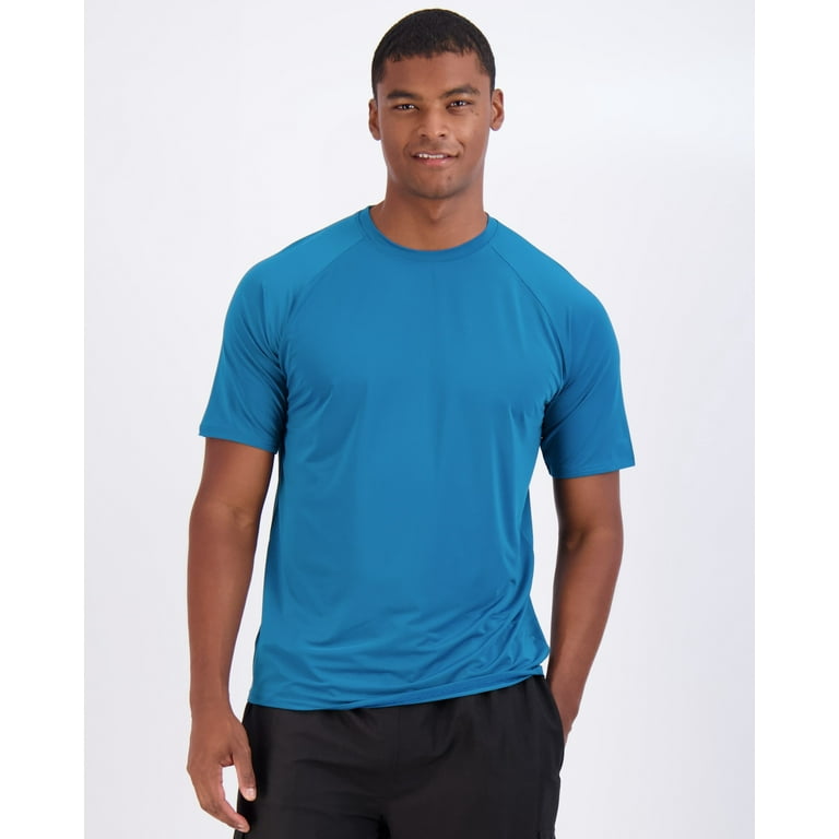 Men's Quick-Dry Swim Shirt UPF 50+ Sun Protection Swimwear Rash Guard  T-Shirts
