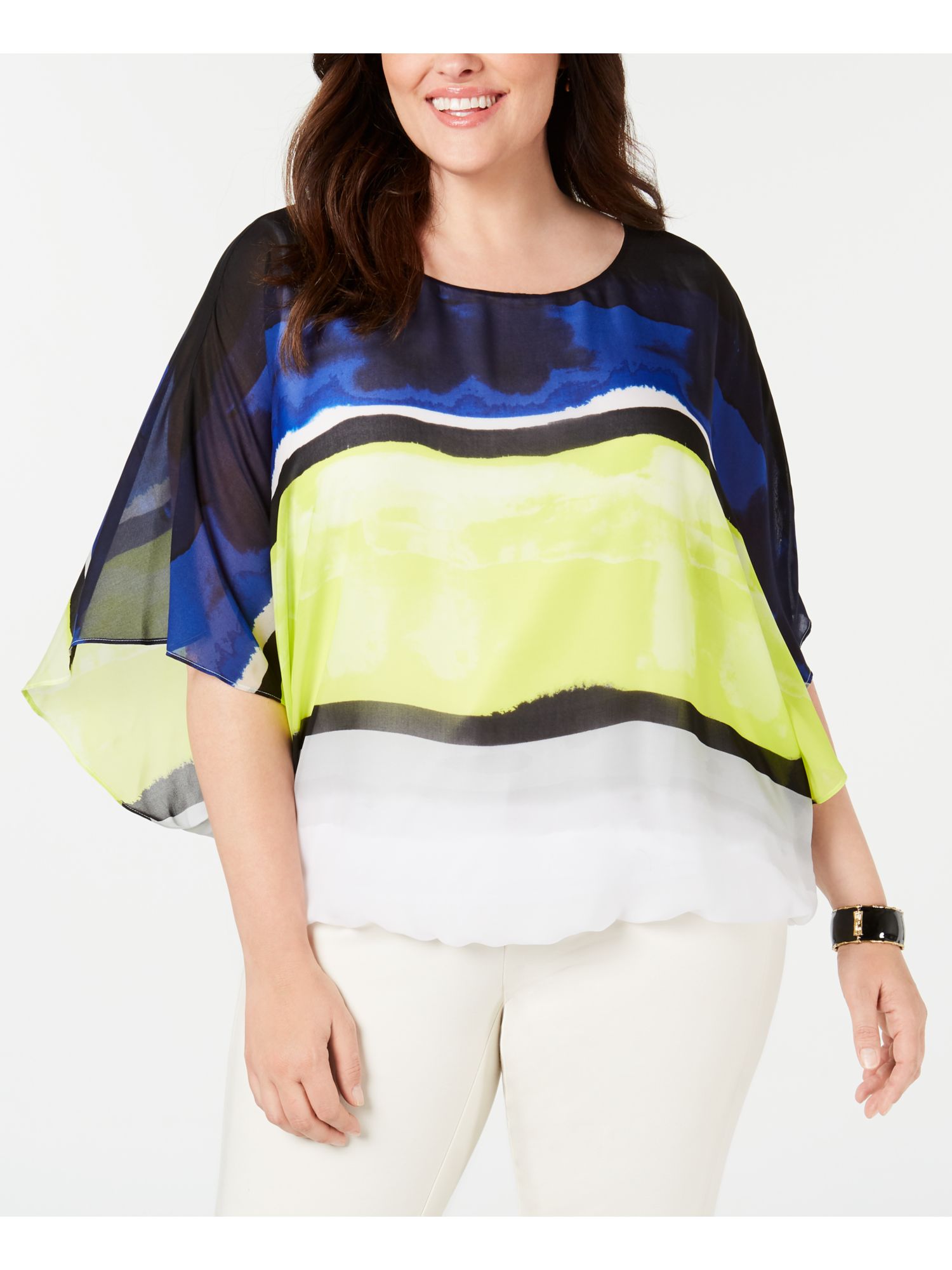 alfani bell sleeve top