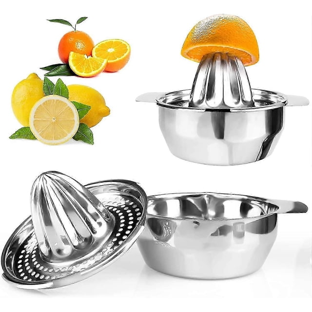Lemon Press, Hand Press Juice Press Lemon Press Stainless Steel 500Ml Metal Lime Gift Quantity 1 piece