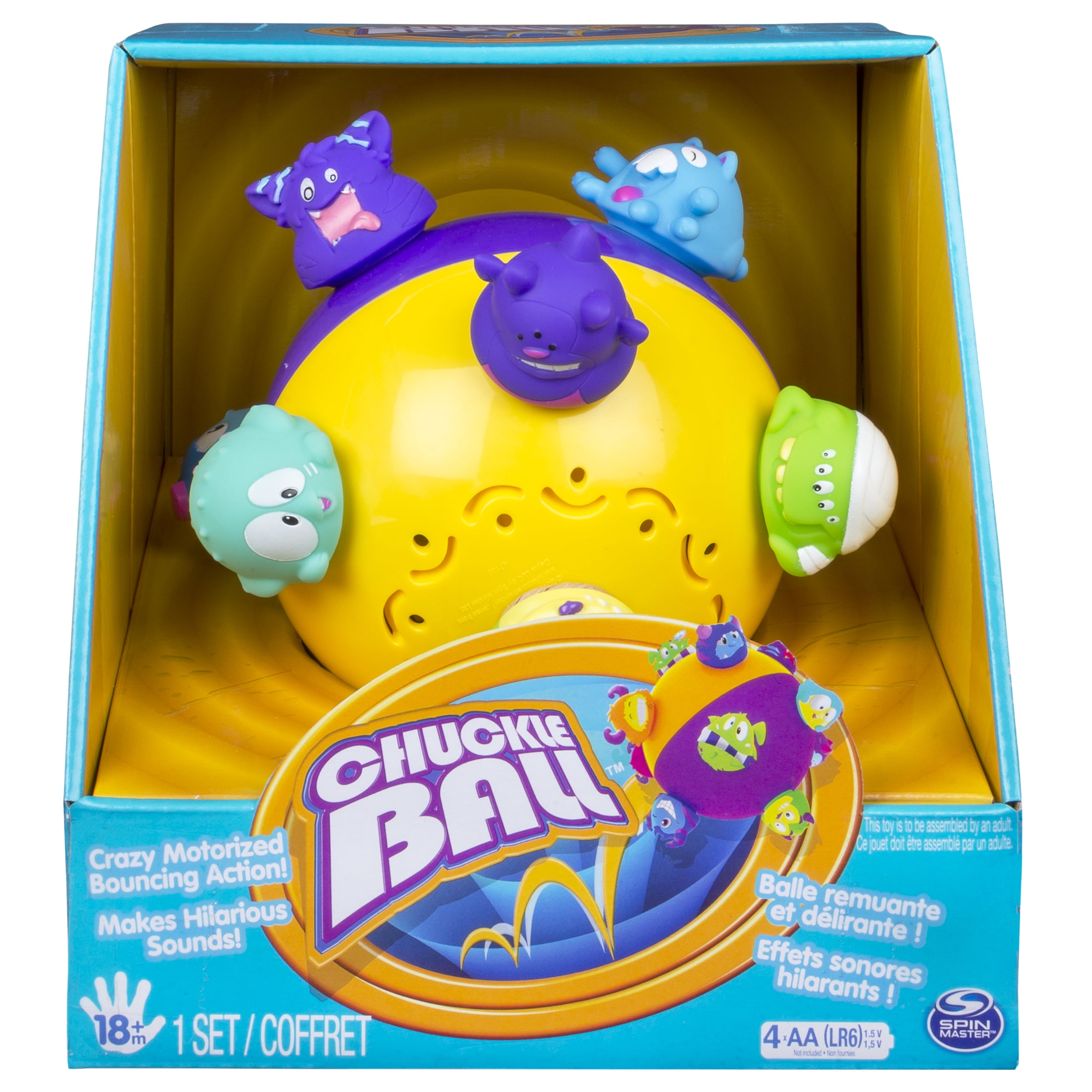 Chuckle Ball Bouncing Learning Play toy Babys Sensory Childs Developmental Ball 
