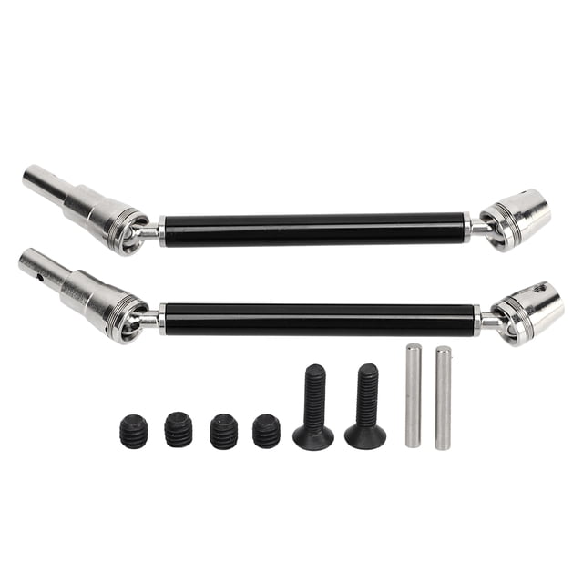 Eje de transmisión del coche RC NikouMX acero metálico 2 piezas