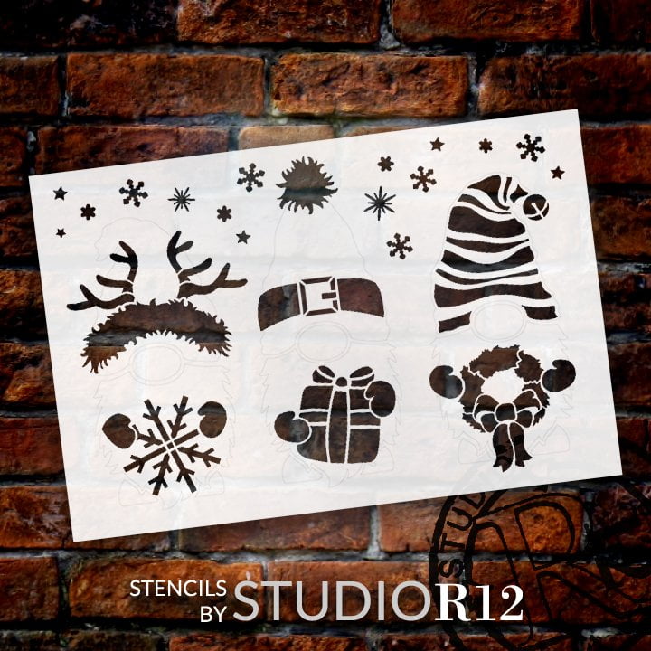 Christmas Stencils for All Artists Crafters Makers