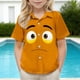 thumbnail image 5 of Blusa y camisa de manga corta con cuello vuelto para niños y niñas, moda, estampado bonito con bolsillo, camisa informal de manga corta para niño., 5 of 8